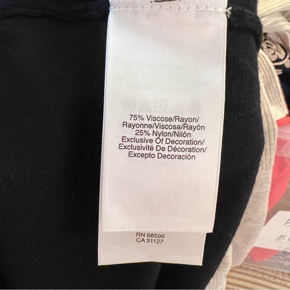 DKNY Sequin Collar Open Front Cardigan Black - Picture 14 of 14